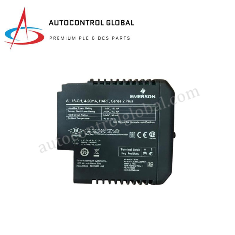 Manuale tecnico Emerson DeltaV Serie 2 Plus KC3010X1-BA1