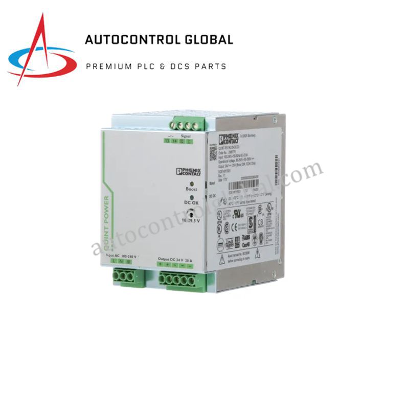 Phoenix QUINT-PS/1AC/24DC/20 | Industrial DIN Rail PSU