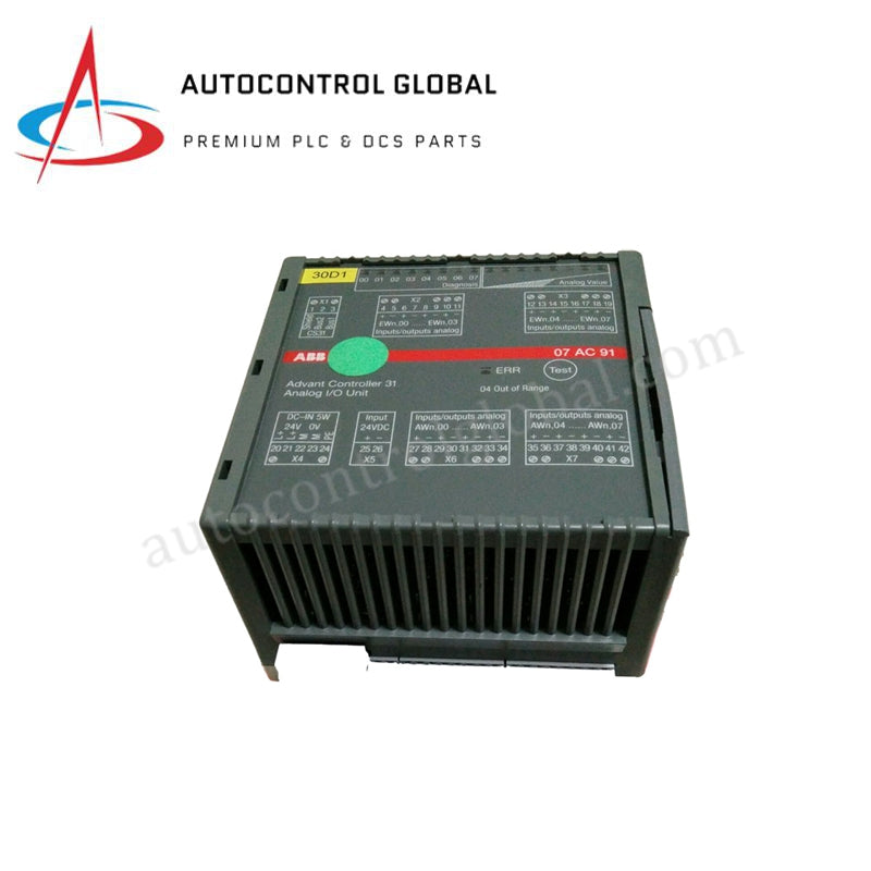 Module PLC ABB 07AC91-AD2 mới 16 kênh 24VDC