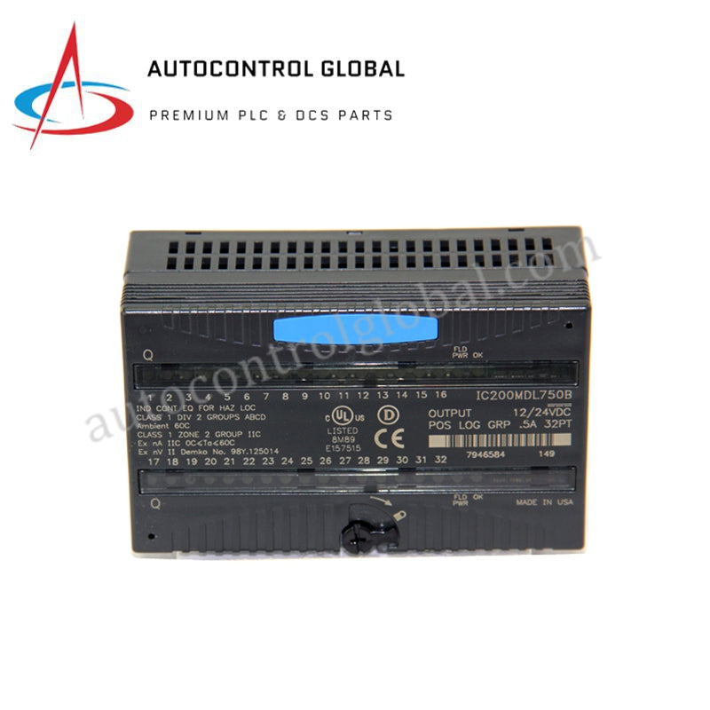 GE Fanuc IC200MDL750E VersaMax 32 Point Output Module