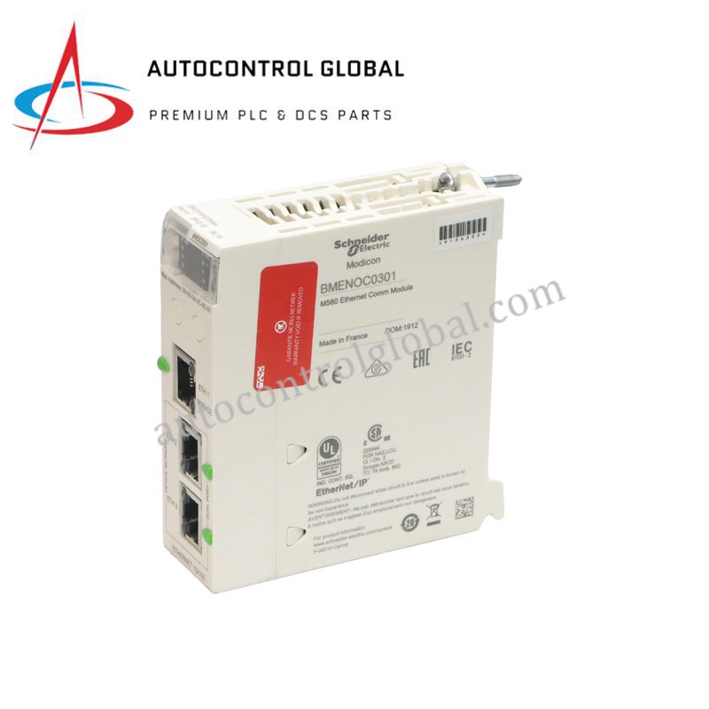 Modicon M580 Ethernet Module | Schneider BMENOC0301C Coated Design