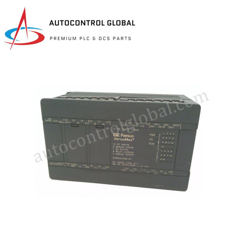 ماژول پی‌ال‌سی کنترلر ریزپردازنده VersaMax مدل IC200UAL006-EL از GE
