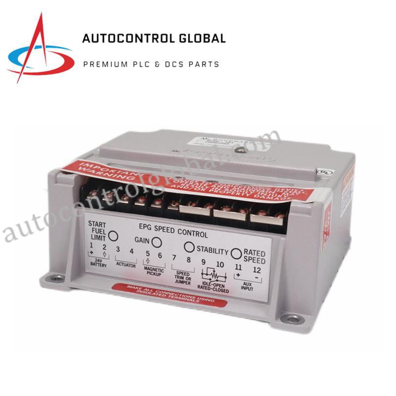 Woodward 8290-184 Isochronous Speed Control Module 24V