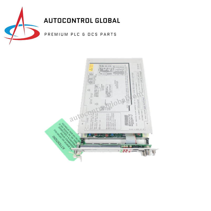 Bently Nevada 3300/16-12-01-02-01-02-00 XY/GAP Dual Vibration Monitor