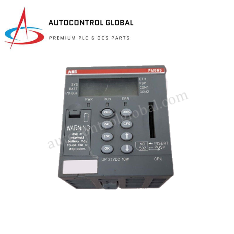 ABB PM583-ETH 1SAP140300R0271 AC500 PLC Verwerkermodule