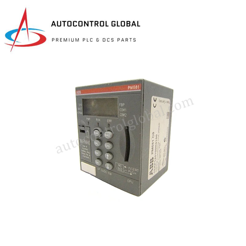 ماژول پردازنده PLC AC500 ABB PM581 1SAP140100R0100