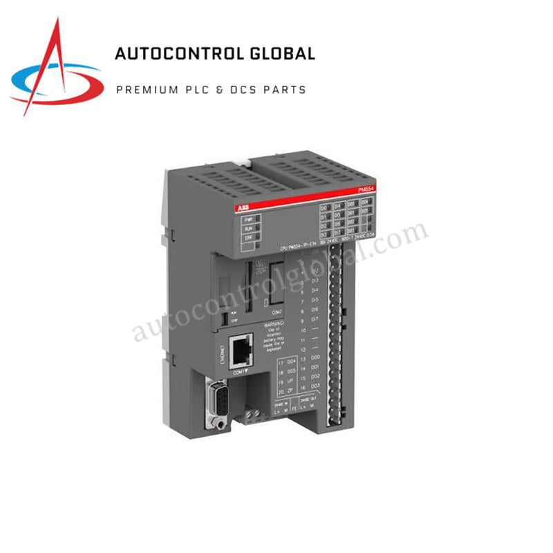واحد پردازش مرکزی PLC AC500 مدل ABB PM554-TP-ETH 1SAP120600R0071
