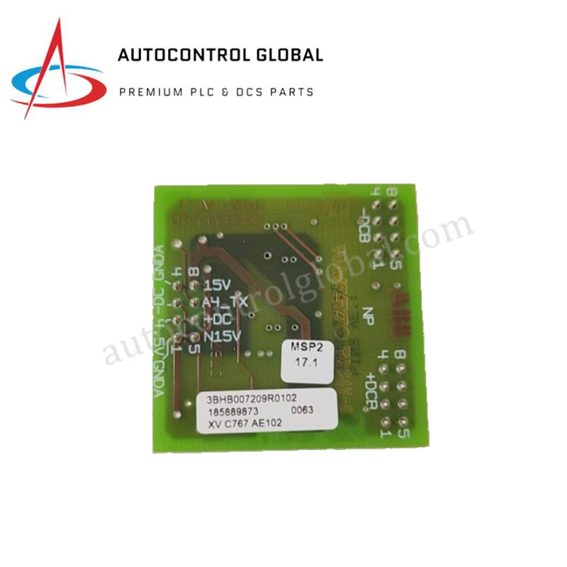 ماژول کنترل سروو قدرت ABB XVC767AE102 3BHB007209R0102