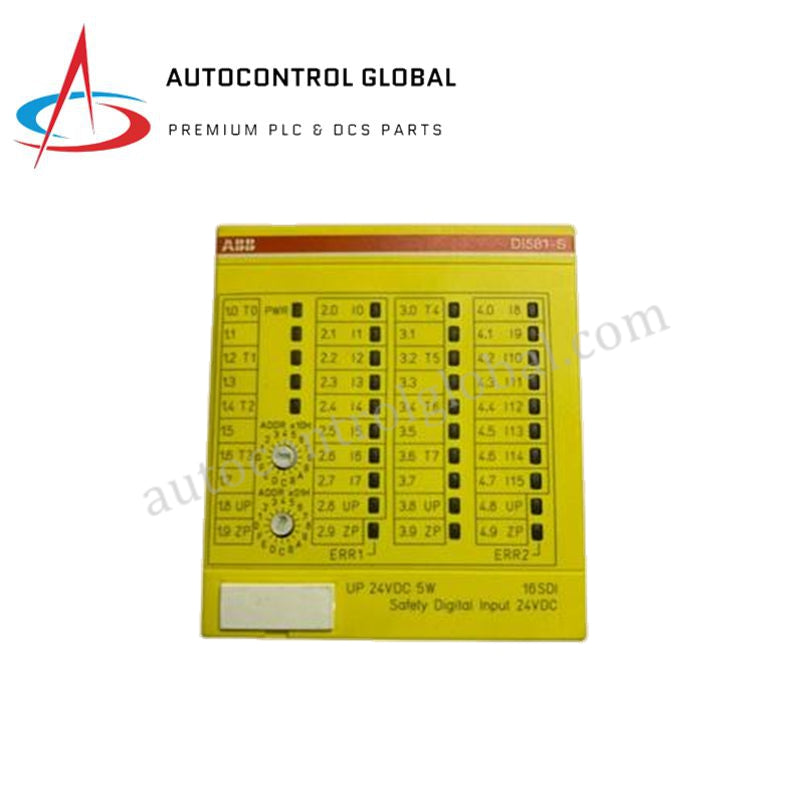 ماژول ورودی دیجیتال ایمنی ABB مدل DI581-S 1SAP284000R0001