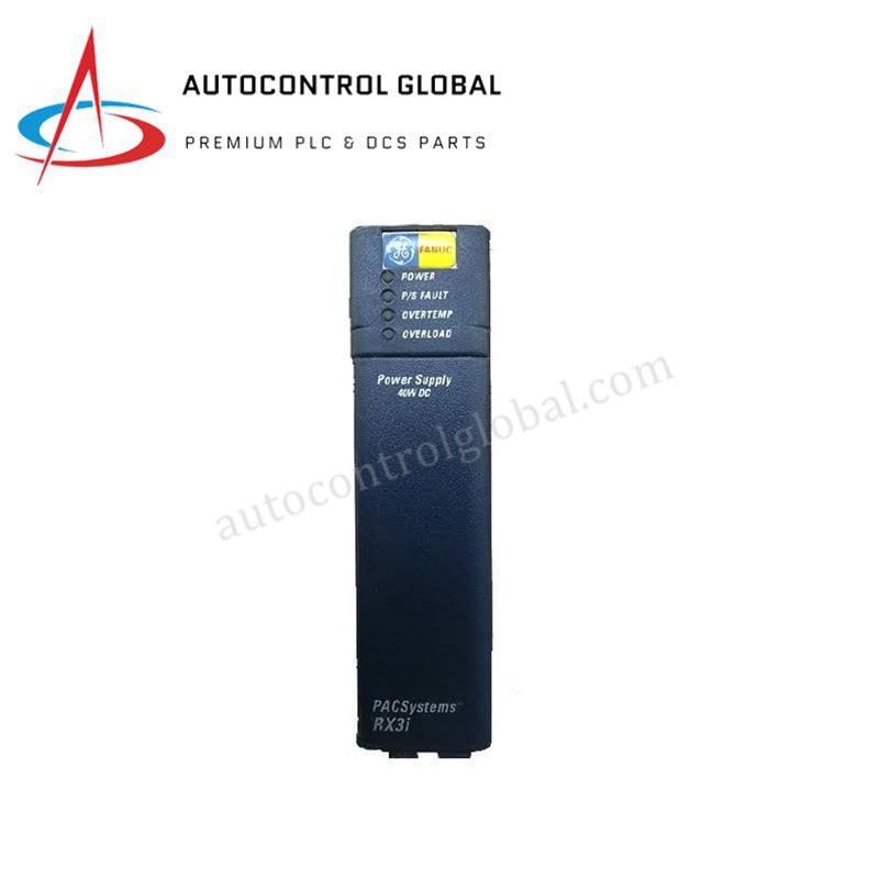 ماژول منبع تغذیه ۲۴ ولت DC ‏GE PACSystems RX3i با مدل IC695PSD040