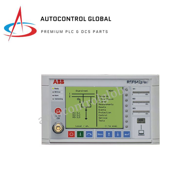REF542PLUS ABB | Compact Feeder Terminal for Industrial Power Systems