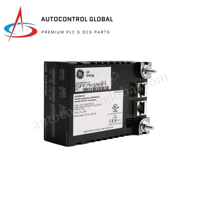 GE Energy IS220PPRFH1B PROFIBUS Master Gateway 12Mbps