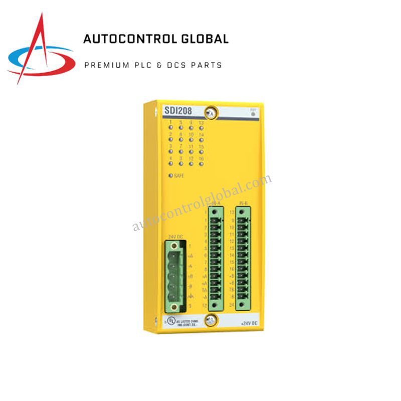 SDI208 | Bachmann | 8-Channel Safety Digital Input Card – AutoControl ...
