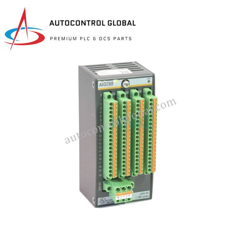 AIO288 Analog Input/Output Module by Bachmann | DIN Rail Mount