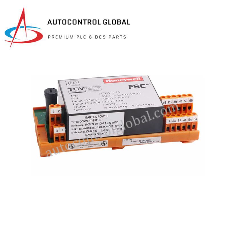 Fta Module FTA-T-15 Honeywell | Analog Input FTA Module for DCS – AutoControl Global