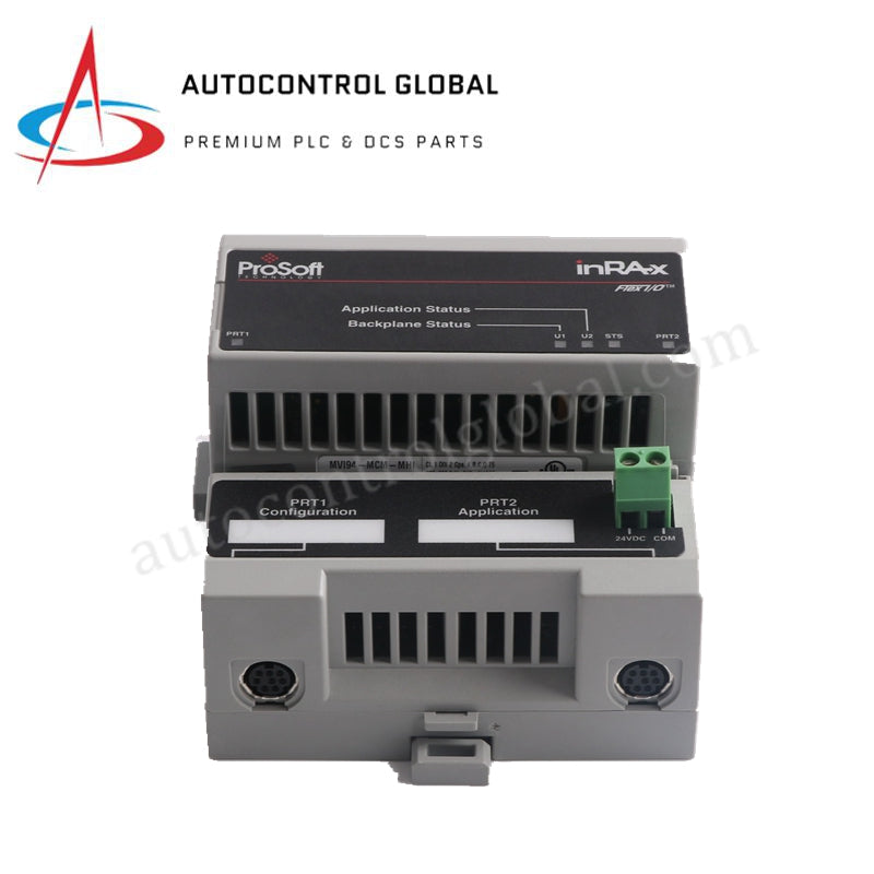 MVI94-MCM ProSoft икемді енгізу/шығару Модбас көпірі 2-портты тізбекті