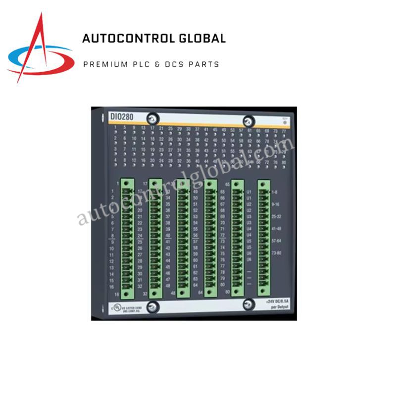 SS-DIO280 Terminal Block | Bachmann M1 Shielded I/O Accessory