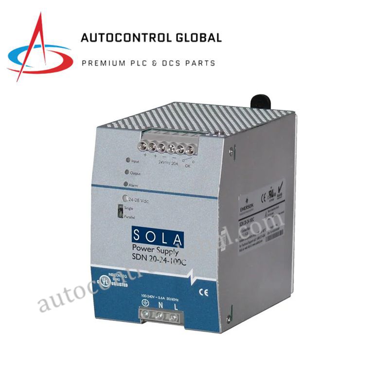 SOLA SDN20-24-100 Module | DIN Rail 24VDC Industrial Power Supply