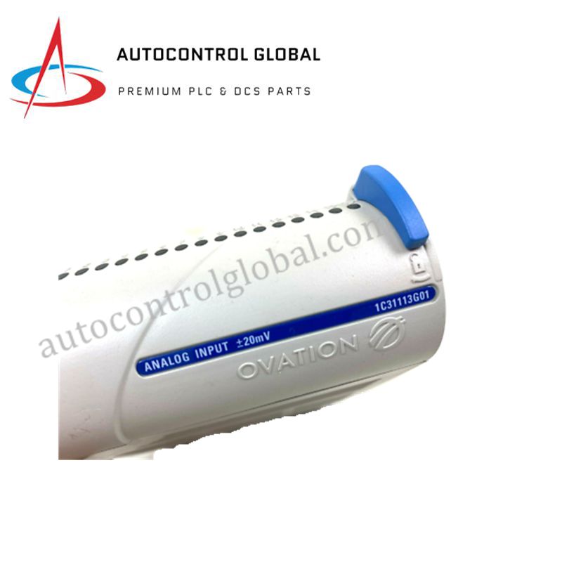 Westinghouse Ovation 1C31113G01 | Emerson DCS Analog Input