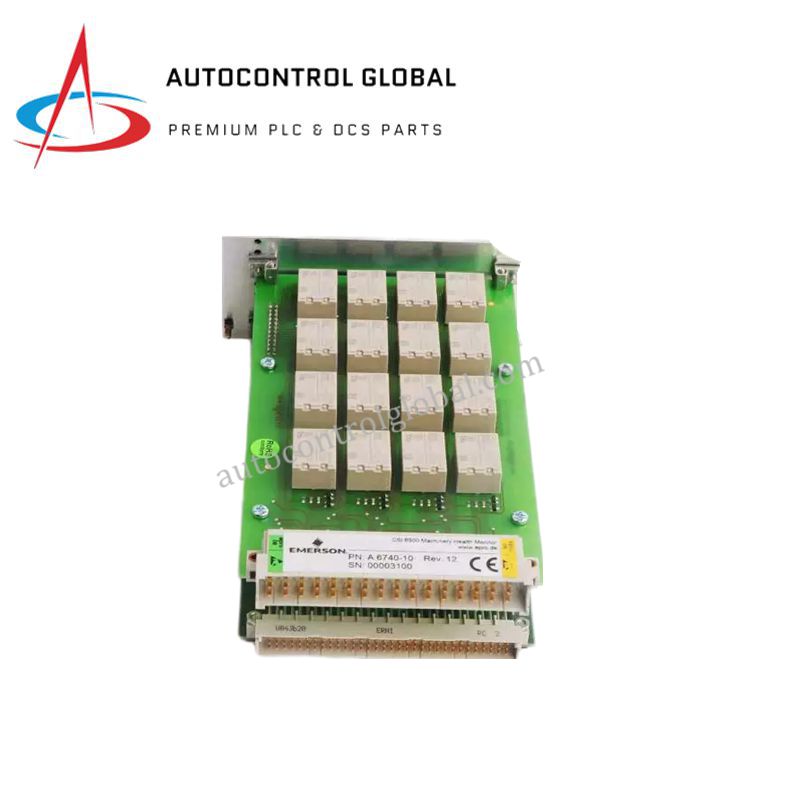 vEmerson EPRO A6740/10 | 16-Channel Output Relay Module