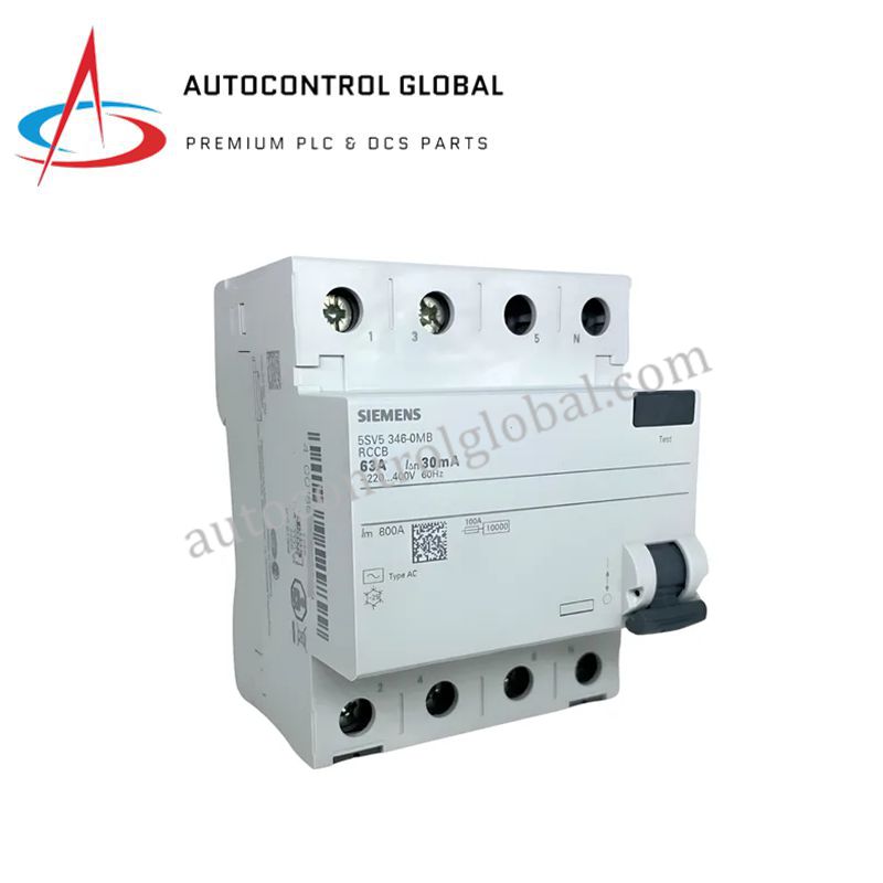 5SV5346-0 Siemens RCCB | 3-Phase Residual Current Circuit Breaker