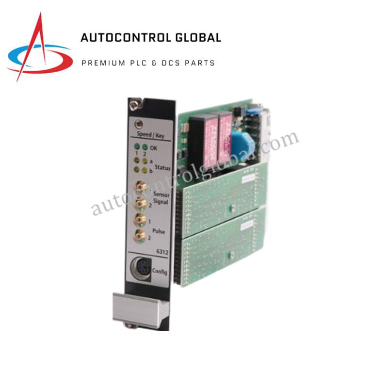 Emerson A6371/10 | Machinery Protection Overspeed Backplane