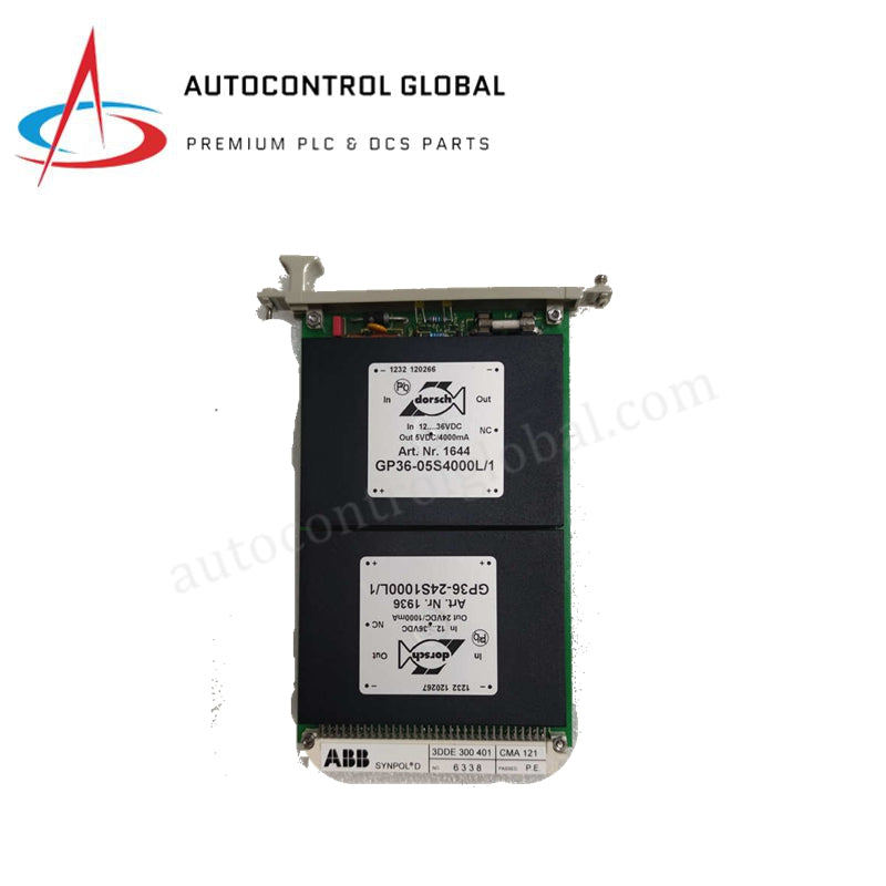 ABB 3DDE300401 CMA121 Synpol D Power Supply Modules