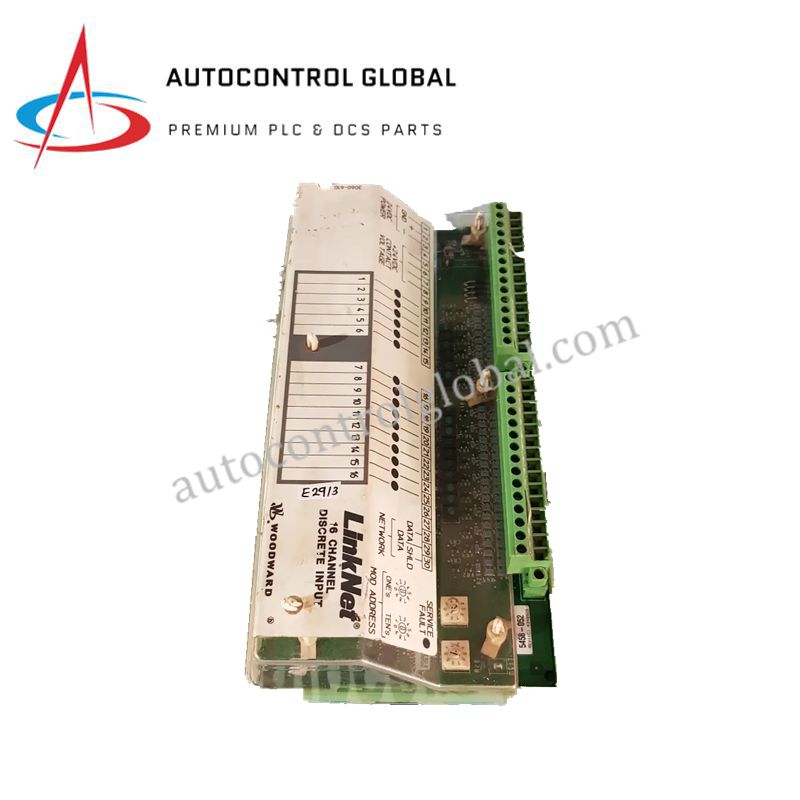 Woodward 9905-971 Rev(K) LinkNet | Modul Input Industri 16-Kanal