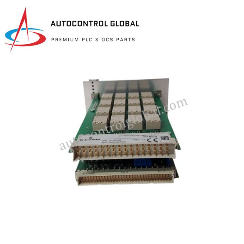 Emerson EPRO A6740-10 | Industrial Relay Module for 6300 SIS
