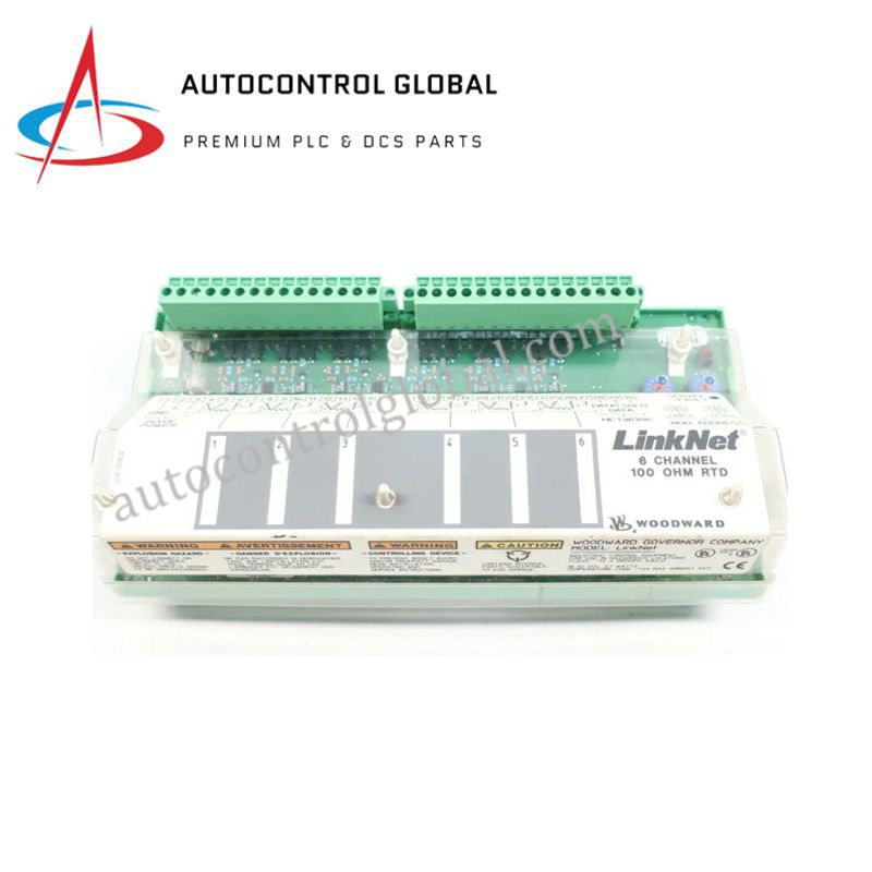 Woodward 9905-971 Rev(L) | Pengontrol Input Diskrit Pemasangan Rel DIN