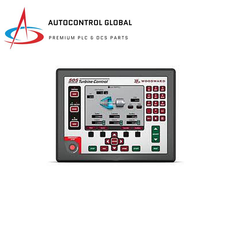 Schermo HMI Woodward 8200-1300