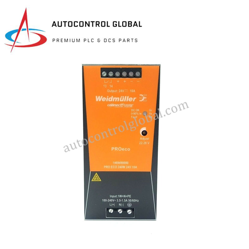 Weidmüller PRO ECO 1469490000 240W DIN Rail Power Supply