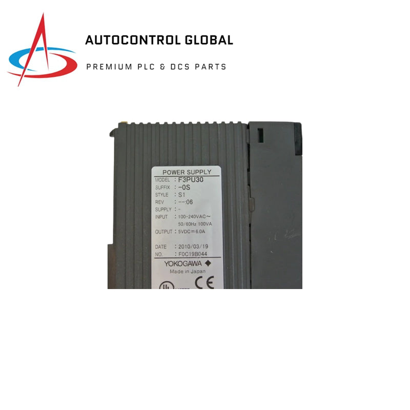 100% жаңа Yokogawa F3PU30-0S қуат көзі модулі қоймада
