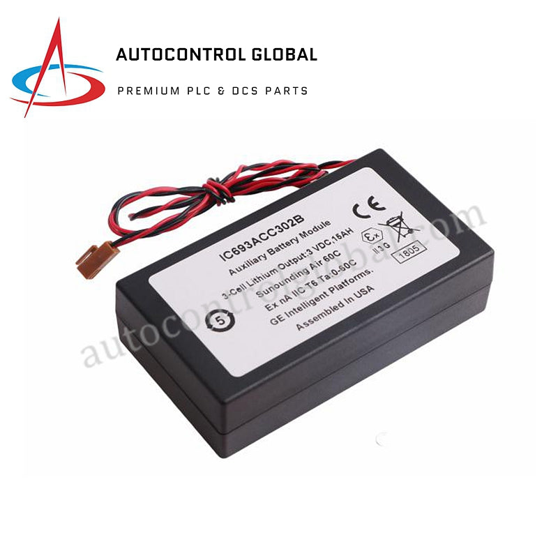 Pack de batterie auxiliaire GE Fanuc Series 90-30 IC693ACC302