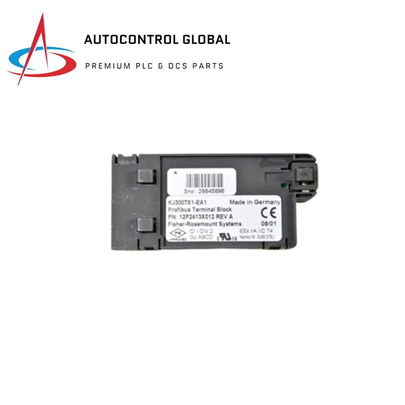 Morsettiera Profibus Emerson DeltaV KJ3007X1-EA1