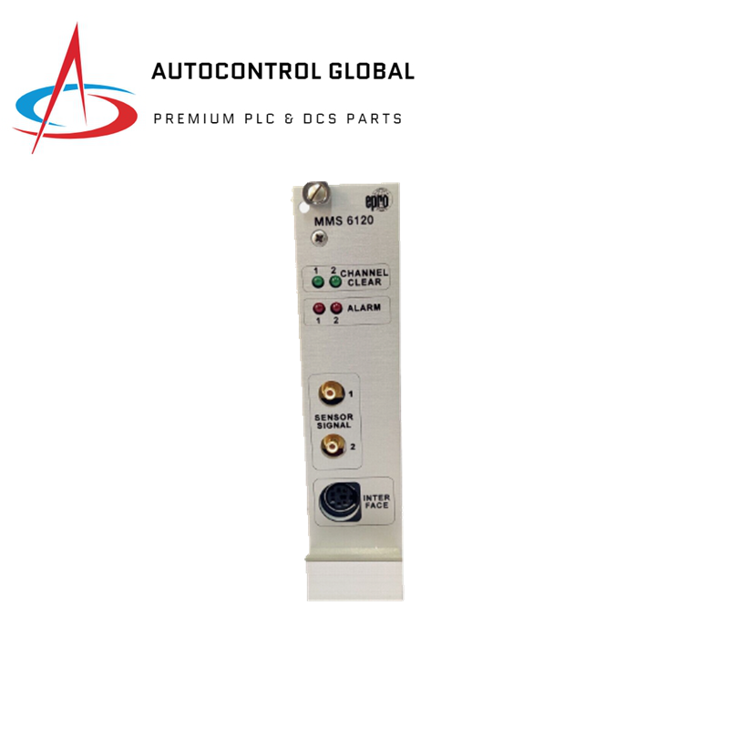 EPRO MMS 6120 қос арналы мойынтіректердің діріл мониторы