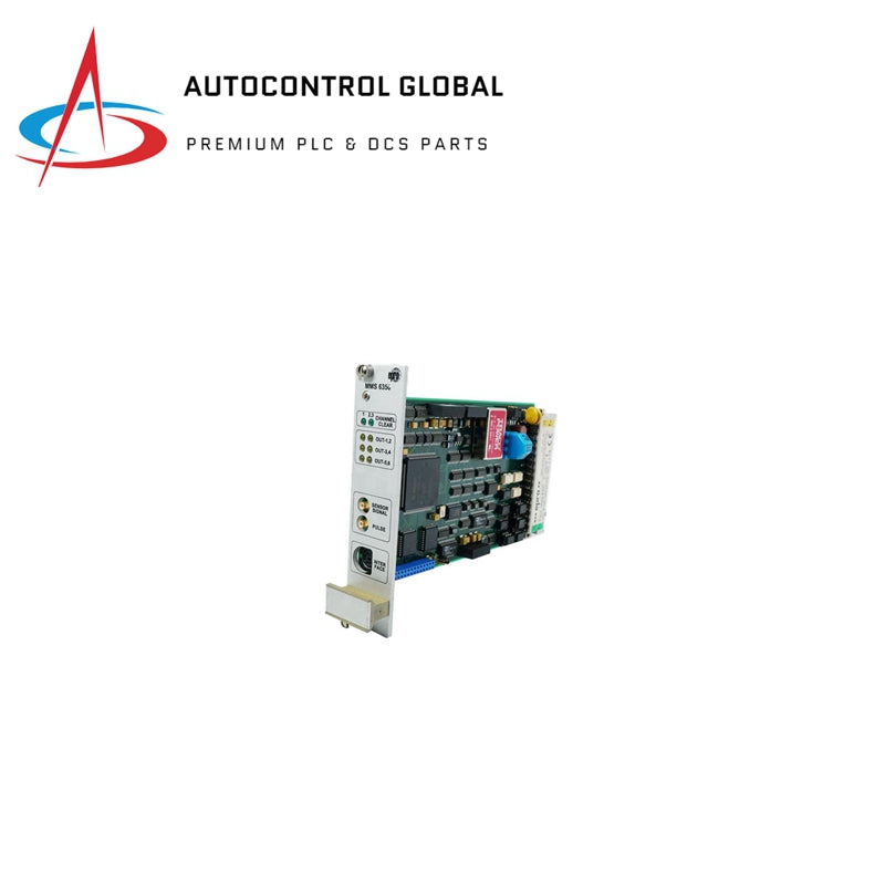 Tablero de control de desplazamiento Emerson EPRO MMS 6250 ...