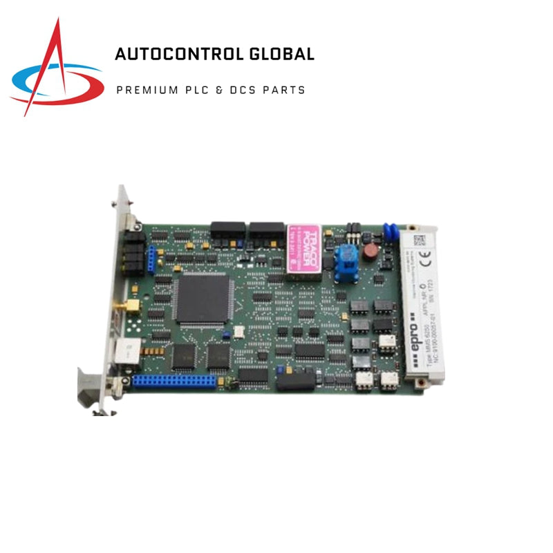 Emerson EPRO MMS6250 Dual Channel Measuring Amplifier for Inductive Di ...