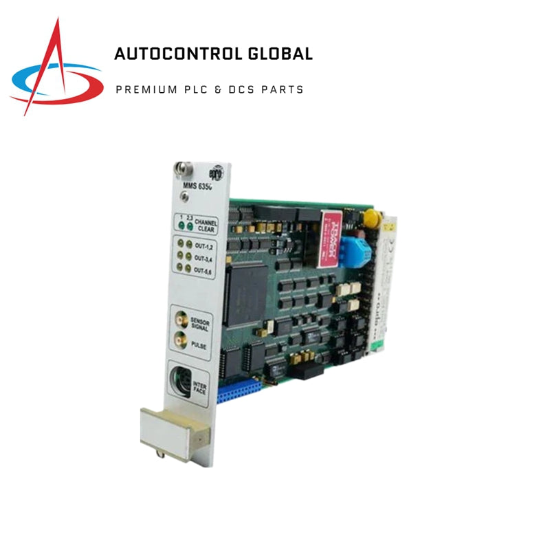 Amplificateur de mesure à double canal Emerson EPRO MMS6250 pour capteurs de déplacement inductifs En stock prêt à expédier avec scellé d'usine