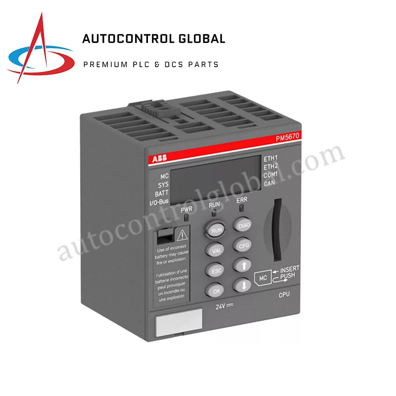 وحدة المعالج PM5670-2ETH ABB