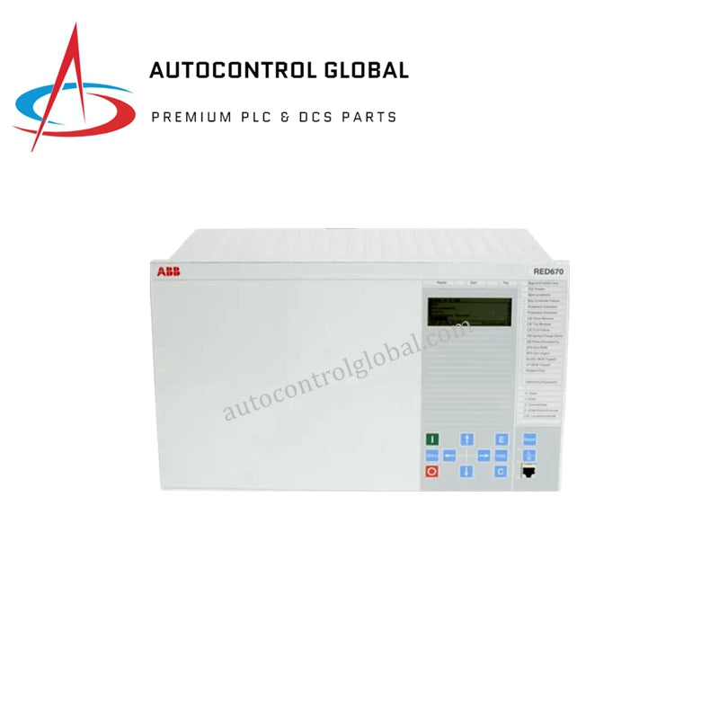 ABB RED615 DIS0012 LHMI Besar IEC Aluminium Depan Tersedia