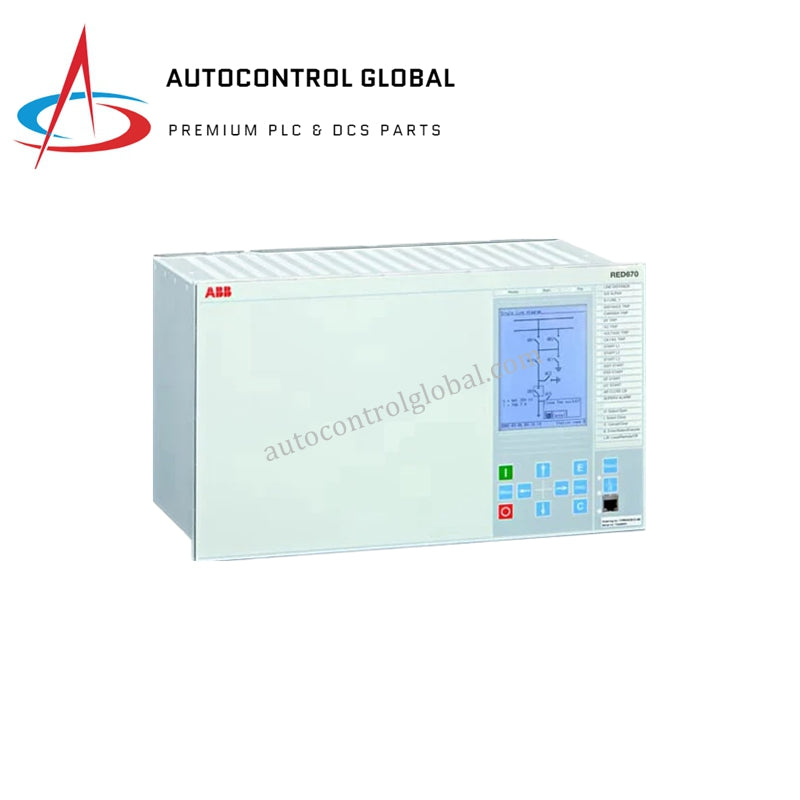 ABB RED615 DIS0012 LHMI Besar IEC Aluminium Depan Tersedia