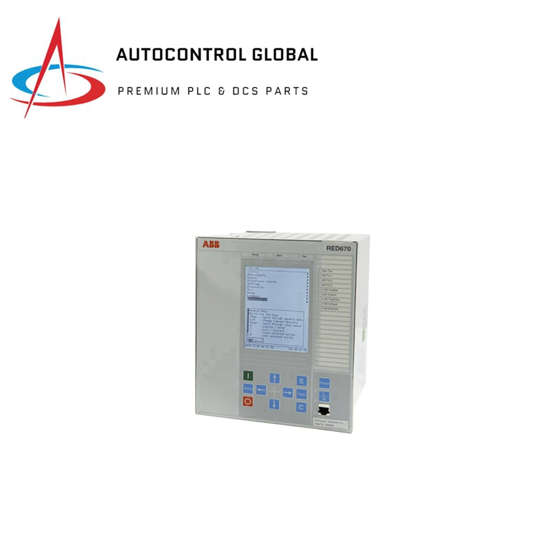 ABB REF620 IEC Feeder Protection and Control Relay – AutoControl Global