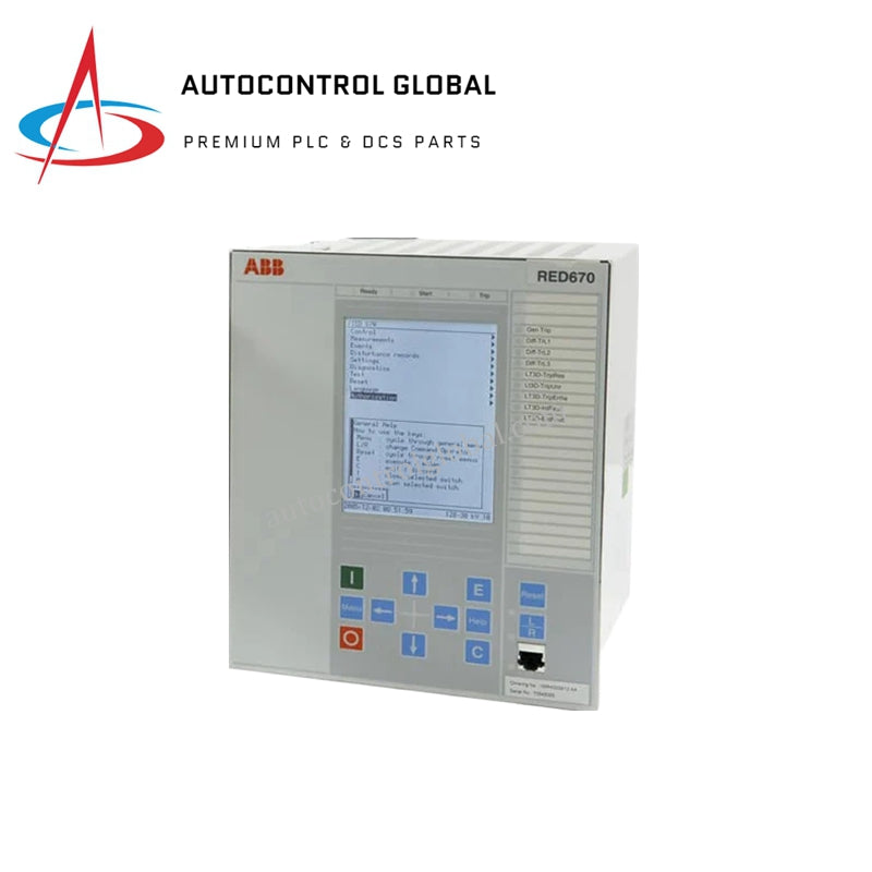 ABB RED620 DIS0008 LHMI BESAR Tersedia